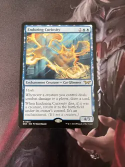 MtG Enduring Curiosity - NM - Duskmourn - Image 1