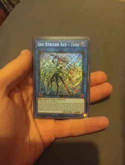 Yu-Gi-Oh! TCG Sky Striker Ace Zero 1st Edition Secret Rare Card DUAD-EN049 NM - Image 1