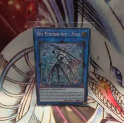 Yu-Gi-Oh! TCG Sky Striker Ace Zero 1st Edition Secret Rare Card DUAD-EN049 NM - Image 1