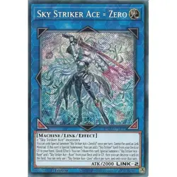 Yu-Gi-Oh! TCG Sky Striker Ace Zero 1st Edition Secret Rare Card DUAD-EN049 NM - Image 1