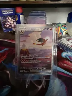 Pokemon TCG Charizard ex 199/165 Sv: Scarlet & Violet 151 Holo SIR - Image 1