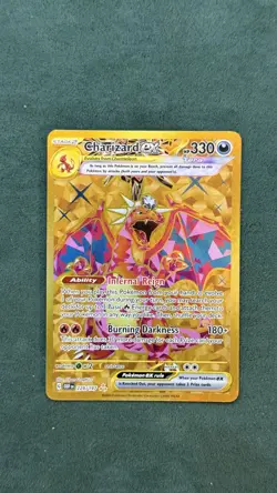 🔥 Charizard ex 228/197 Gold Hyper Rare – Obsidian Flames – NM/M – Pokemon Card - Image 1