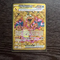 Pokemon TCG Charizard ex Obsidian Flames 228/197 Gold Hyper Rare NM - Image 1