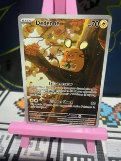 Pokemon - Dedenne 093/088 - Illustration Rare - Perfect Order - NM Pack Fresh - Image 1