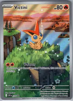 Victini 208 SV: Scarlet & Violet Promo Cards - Pokemon Card - NM - Image 1