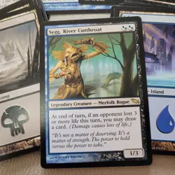 Commander Magic Deck MTG EDH - Sygg, River Cutthroat Shadowmoor ROGUE NINJAS Fun - Image 1