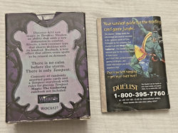 MTG - TEMPEST - Empty Starter Deck Box and Storybook - 1997 - Image 3
