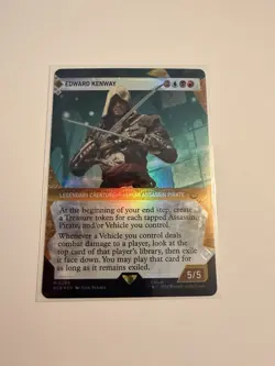 Edward Kenway (Showcase) (FOIL) ✅ Assassin's Creed ✅ Magic The Gathering (mtg - Image 1