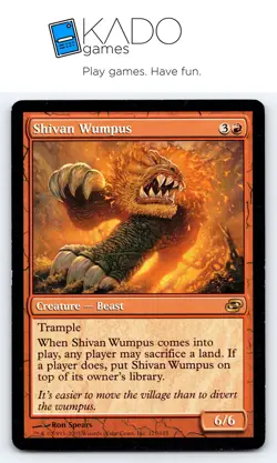 Planar Chaos #121 Shivan Wumpus - Moderately Played - Image 1