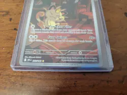 Pokemon TCG Team Rockets Meowth 203/182 Illustration Rare Destined Rivals - Image 2