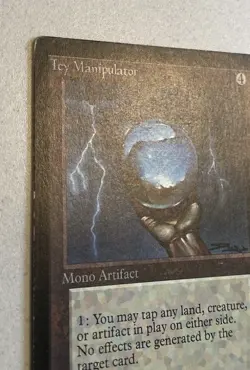 Magic the Gathering MTG Beta Icy Manipulator Played 1993 - Image 4