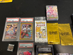 POKEMON CARD LOT, YU-GI-OH, DIGIMON, SPORTS, PACKS, GRADED GREAT FOR CARD VENDOR - Image 2