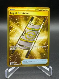 Pokemon SV08 Surging Sparks Hyper Rare - 251/191 Night Stretcher - Image 1