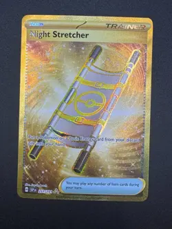 Pokemon SV08 Surging Sparks Hyper Rare - 251/191 Night Stretcher - Image 2
