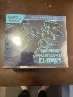 Pokemon Mega Evolution: Phantasmal Flames Elite Trainer Box Factory Sealed ETB - Image 2