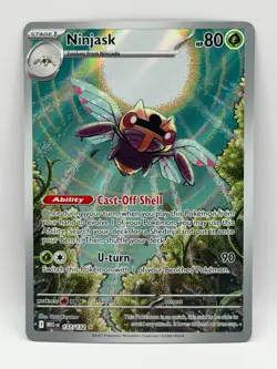 Ninjask 137/132 Mega Evolution NM Illustration Rare Pokemon TCG - Image 1