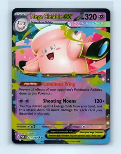 Pokemon tcg ME03: Perfect Order Mega Clefable ex Near Mint or Better - Image 1