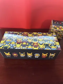 Pokemon TCG Japanese Pikachu Team Skull Grunt Poncho Deck Box and promo box - Image 2