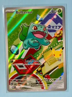 Pokemon TCG First Partner Illustration Collection Series 1 Kanto GEN 1 Starters - Image 2