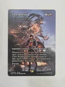 Clive Rosfield Vial Smasher the Fierce 0059 Showcase Final Fantasy MTG #d273 - Image 1