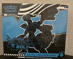 FACTORY SEALED Pokemon TCG Black Bolt Elite Trainer Box (ETB) - Image 1