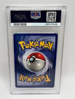 1999 POKEMON GAME 1ST ED #8 MACHAMP-HOLO PSA 8 - Image 4