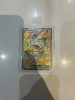 English Pokemon Perfect Order Meowth Ex Full Art (107/088). - Image 1