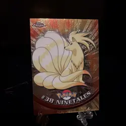 2000 Topps Chrome Pokemon Series 1 #38 Ninetales Foil Near Mint Ungraded - Image 1