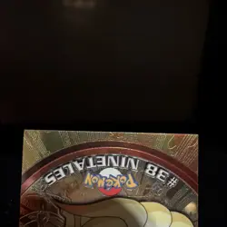 2000 Topps Chrome Pokemon Series 1 #38 Ninetales Foil Near Mint Ungraded - Image 3