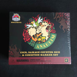 Anaheim 2025 Arcanine Coin Damage Counter Dice Condition Marker Pokemon Sealed - Image 1