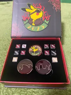 Anaheim 2025 Arcanine Coin Damage Counter Dice Condition Marker Pokemon Sealed - Image 3