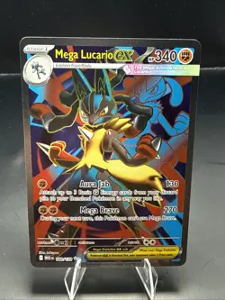 Pokemon TCG: Mega Lucario ex (Full Art) - 160/132 - ME01: Mega Evolution A - Image 1