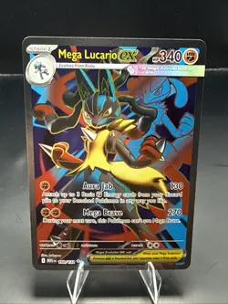 Pokemon TCG: Mega Lucario ex (Full Art) - 160/132 - ME01: Mega Evolution A - Image 2
