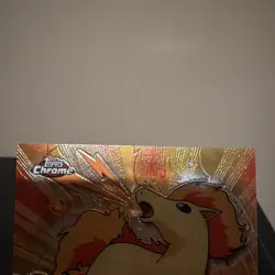 2000 Topps Chrome Pokemon #77 Ponyta TV Animation Edition Series 1 - Image 3