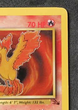 Pokemon TCG Moltres 27/62 Fossil Regular Non Holo Rare Card Vintage WOTC LP/NM - Image 3