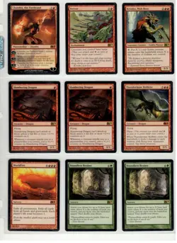 M13 Core Set of 239/249 & Doubles. NM. Akroma's Memorial, Worldfire, Nicol...MTG - Image 3