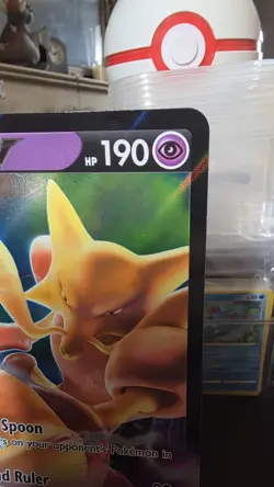 Pokemon Alakazam V Lugia EX & Zapdos EX Jumbo/Oversized Cards - Image 3