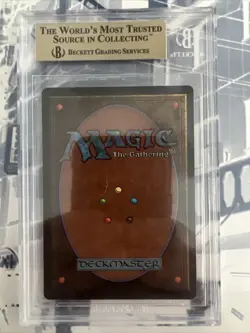 Unlimited Deathlace BGS 9.5 Graded Gem Mint NM Unplayed MTG - Image 2