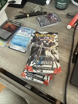 Pokemon SV Black Bolt Booster Pack - 10 Cards / Pack - SEALED (10 Packs) - Image 1