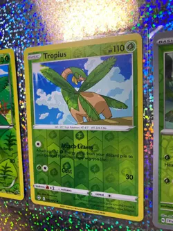 Pokemon TCG Reverse Holo Tropius: Roaring Skies 12/108; 005/072; 007/198 - Image 4