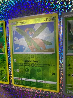 Pokemon TCG Reverse Holo Tropius: Roaring Skies 12/108; 005/072; 007/198 - Image 5