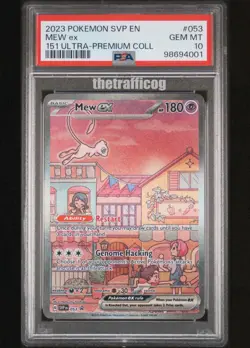 PSA 10 Pokemon 2023 Mew Ex 053 151 Ultra Premium Coll Promo Scarlet Violet - Image 1