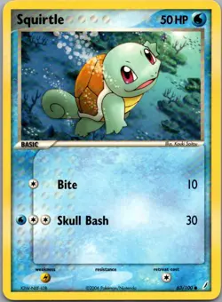 NM - Squirtle #63/100 | Common | Crystal Guardians - Image 1