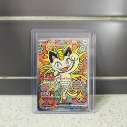 Pokemon Perfect Order Meowth EX Special Illustration Rare Card New 121/088 Rare - Image 1