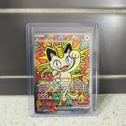 Pokemon Perfect Order Meowth EX Special Illustration Rare Card New 121/088 Rare - Image 4