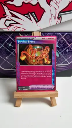 Survival Brace - Twilight Masquerade 164/167 - Ace Spec Rare - Pokemon TCG - NM - Image 1
