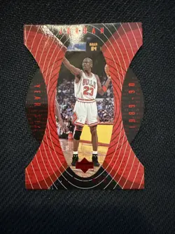 Rare Upper Deck Michael Jordan Airlines Year Six Card # AL6 - Image 1
