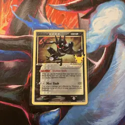Pokemon TCG Greninja Gold Star SWSH144 25th Celebrations - Image 1