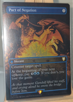 Pact of Negation (Borderless - FOIL) LTC 523 NM - Image 1