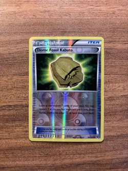 💎Dome Fossil Kabuto Reverse Holo 96/124 XY - Fates Collide Pokemon Card LP - Image 1